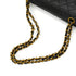 VINTAGE CHANEL CLASSIC FLAP MEDIUM CHAIN SHOULDER BAG BLACK LAMB SKIN GOLD HARDWARE 90344443