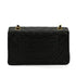 VINTAGE CHANEL CLASSIC FLAP MEDIUM CHAIN SHOULDER BAG BLACK LAMB SKIN GOLD HARDWARE 90344448