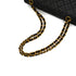 VINTAGE CHANEL CLASSIC FLAP MEDIUM CHAIN SHOULDER BAG BLACK LAMB SKIN GOLD HARDWARE 90344579