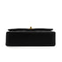 VINTAGE CHANEL CLASSIC FLAP MEDIUM CHAIN SHOULDER BAG BLACK LAMB SKIN GOLD HARDWARE 90346117