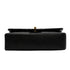 VINTAGE CHANEL CLASSIC FLAP MEDIUM CHAIN SHOULDER BAG BLACK LAMB SKIN GOLD HARDWARE 90346132