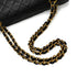 VINTAGE CHANEL CLASSIC FLAP MEDIUM CHAIN SHOULDER BAG BLACK LAMB SKIN GOLD HARDWARE 90346132