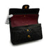 VINTAGE CHANEL CLASSIC FLAP MEDIUM CHAIN SHOULDER BAG BLACK LAMB SKIN GOLD HARDWARE 90348418