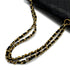 VINTAGE CHANEL CLASSIC FLAP MEDIUM CHAIN SHOULDER BAG BLACK LAMB SKIN GOLD HARDWARE 90315009