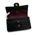 VINTAGE CHANEL CLASSIC FLAP MEDIUM CHAIN SHOULDER BAG BLACK LAMB SKIN GOLD HARDWARE 90317914