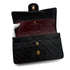 VINTAGE CHANEL CLASSIC FLAP MEDIUM CHAIN SHOULDER BAG BLACK LAMB SKIN GOLD HARDWARE 90320168