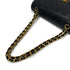 VINTAGE CHANEL CLASSIC FLAP MEDIUM CHAIN SHOULDER BAG BLACK LAMB SKIN GOLD HARDWARE 90325634