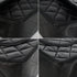 VINTAGE CHANEL CLASSIC FLAP MEDIUM CHAIN SHOULDER BAG BLACK LAMB SKIN SILVER HARDWARE 90342426