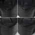 VINTAGE CHANEL CLASSIC FLAP MEDIUM CHAIN SHOULDER BAG BLACK LAMB SKIN SILVER HARDWARE 90344389