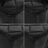 VINTAGE CHANEL CLASSIC FLAP MEDIUM CHAIN SHOULDER BAG BLACK LAMB SKIN SILVER HARDWARE 90345067