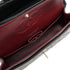 VINTAGE CHANEL CLASSIC FLAP MEDIUM CHAIN SHOULDER BAG BLACK LAMB SKIN SILVER HARDWARE 90345067