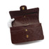 VINTAGE CHANEL CLASSIC FLAP MEDIUM CHAIN SHOULDER BAG BORDEAUX LAMB SKIN GOLD HARDWARE 90312940