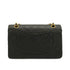 VINTAGE CHANEL CLASSIC FLAP MEDIUM CHAIN SHOULDER BAG KAHKI LAMB SKIN GOLD HARDWARE 90327396