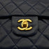 VINTAGE CHANEL CLASSIC FLAP MEDIUM CHAIN SHOULDER BAG NAVY LAMB SKIN GOLD HARDWARE 90325348