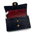 VINTAGE CHANEL CLASSIC FLAP MEDIUM CHAIN SHOULDER BAG NAVY LAMB SKIN GOLD HARDWARE 90325348