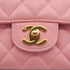 VINTAGE CHANEL CLASSIC FLAP MEDIUM CHAIN SHOULDER BAG PINK CAVIAR SKIN GOLD HARDWARE 90331964