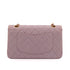 VINTAGE CHANEL CLASSIC FLAP MEDIUM CHAIN SHOULDER BAG PALE PURPLE LAMB SKIN GOLD HARDWARE 90332919