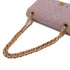 VINTAGE CHANEL CLASSIC FLAP MEDIUM CHAIN SHOULDER BAG PALE PURPLE LAMB SKIN GOLD HARDWARE 90332919