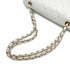 VINTAGE CHANEL CLASSIC FLAP MEDIUM CHAIN SHOULDER BAG WHITE CAVIAR SKIN GOLD HARDWARE 90321011
