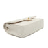VINTAGE CHANEL CLASSIC FLAP MEDIUM CHAIN SHOULDER BAG WHITE LAMB SKIN GOLD HARDWARE 90324288