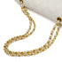 VINTAGE CHANEL CLASSIC FLAP MEDIUM CHAIN SHOULDER BAG WHITE LAMB SKIN GOLD HARDWARE 90324288