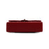 CHANEL CLASSIC FLAP MEDIUM CHAIN SHUOLDER BAG RED CAVIAR SKIN SILVER HARDWARE 90339659