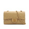 VINTAGE CHANEL CLASSIC FLAP SMALL CHAIN SHOULDER BAG BEIGE LAMB SKIN GOLD HARDWARE 90321004