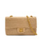 VINTAGE CHANEL CLASSIC FLAP SMALL CHAIN SHOULDER BAG BEIGE LAMB SKIN GOLD HARDWARE 90324761