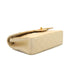 VINTAGE CHANEL CLASSIC FLAP SMALL CHAIN SHOULDER BAG BEIGE LAMB SKIN GOLD HARDWARE 90342732