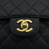 VINTAGE CHANEL CLASSIC FLAP SMALL CHAIN SHOULDER BAG BLACK CAVIAR SKIN GOLD HARDWARE 90321149