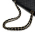 VINTAGE CHANEL CLASSIC FLAP SMALL CHAIN SHOULDER BAG BLACK CAVIAR SKIN GOLD HARDWARE 90321149