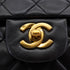 VINTAGE CHANEL CLASSIC FLAP SMALL CHAIN SHOULDER BAG BLACK LAMB SKIN GOLD HARDWARE 90325802