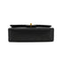 VINTAGE CHANEL CLASSIC FLAP SMALL CHAIN SHOULDER BAG BLACK LAMB SKIN GOLD HARDWARE 90334165