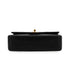 VINTAGE CHANEL CLASSIC FLAP SMALL CHAIN SHOULDER BAG BLACK LAMB SKIN GOLD HARDWARE 90325594