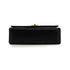 VINTAGE CHANEL CLASSIC FLAP SMALL CHAIN SHOULDER BAG BLACK LAMB SKIN GOLD HARDWARE 90335137