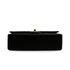 VINTAGE CHANEL CLASSIC FLAP SMALL CHAIN SHOULDER BAG BLACK LAMB SKIN GOLD HARDWARE 90335138