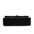 VINTAGE CHANEL CLASSIC FLAP SMALL CHAIN SHOULDER BAG BLACK LAMB SKIN GOLD HARDWARE 90335783