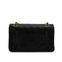 VINTAGE CHANEL CLASSIC FLAP SMALL CHAIN SHOULDER BAG BLACK LAMB SKIN GOLD HARDWARE 90336790