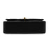 VINTAGE CHANEL CLASSIC FLAP SMALL CHAIN SHOULDER BAG BLACK LAMB SKIN GOLD HARDWARE 90336790