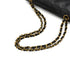 VINTAGE CHANEL CLASSIC FLAP SMALL CHAIN SHOULDER BAG BLACK LAMB SKIN GOLD HARDWARE 90336790