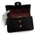 VINTAGE CHANEL CLASSIC FLAP SMALL CHAIN SHOULDER BAG BLACK LAMB SKIN GOLD HARDWARE 90336790