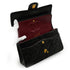 VINTAGE CHANEL CLASSIC FLAP SMALL CHAIN SHOULDER BAG BLACK LAMB SKIN GOLD HARDWARE 90337657