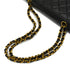 VINTAGE CHANEL CLASSIC FLAP SMALL CHAIN SHOULDER BAG BLACK LAMB SKIN GOLD HARDWARE 90339662
