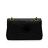 VINTAGE CHANEL CLASSIC FLAP SMALL CHAIN SHOULDER BAG BLACK LAMB SKIN GOLD HARDWARE 90339833