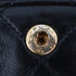 VINTAGE CHANEL CLASSIC FLAP SMALL CHAIN SHOULDER BAG BLACK LAMB SKIN GOLD HARDWARE 90340505