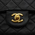 VINTAGE CHANEL CLASSIC FLAP SMALL CHAIN SHOULDER BAG BLACK LAMB SKIN GOLD HARDWARE 90340507