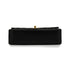 VINTAGE CHANEL CLASSIC FLAP SMALL CHAIN SHOULDER BAG BLACK LAMB SKIN GOLD HARDWARE 90341446