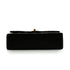 VINTAGE CHANEL CLASSIC FLAP SMALL CHAIN SHOULDER BAG BLACK LAMB SKIN GOLD HARDWARE 90341839