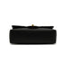 VINTAGE CHANEL CLASSIC FLAP SMALL CHAIN SHOULDER BAG BLACK LAMB SKIN GOLD HARDWARE 90341901