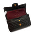 VINTAGE CHANEL CLASSIC FLAP SMALL CHAIN SHOULDER BAG BLACK LAMB SKIN GOLD HARDWARE 90341901